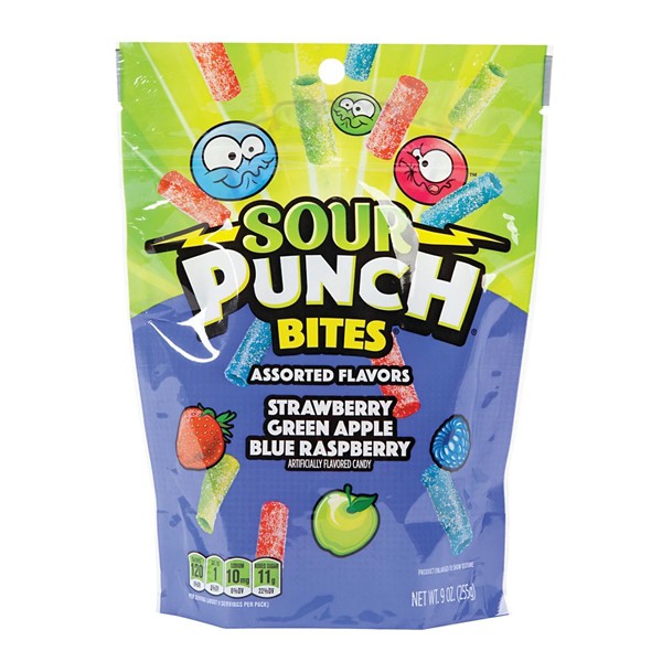 Nassau Candy Sour Punch Bites 9 oz