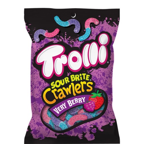 Trolli Sour Brite Crawlers Very Berry - Primary Image