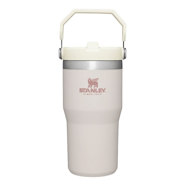 Photos - Glass Stanley IceFlow 20 oz Flip Straw Tumbler Rose Quartz 04160437568 