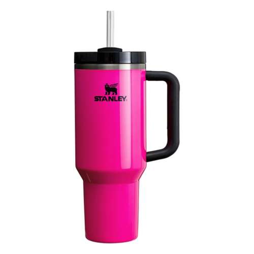 40oz Tumbler with Handle,Stanle Logo Cup with Straw,Travel Coffee Mug,Stanleys  Cups Stainless Steel Thermos Mugs,Travel Cup for Hot/Cold Drinks Leakproof  Vacuum Insulated : : Home & Kitchen