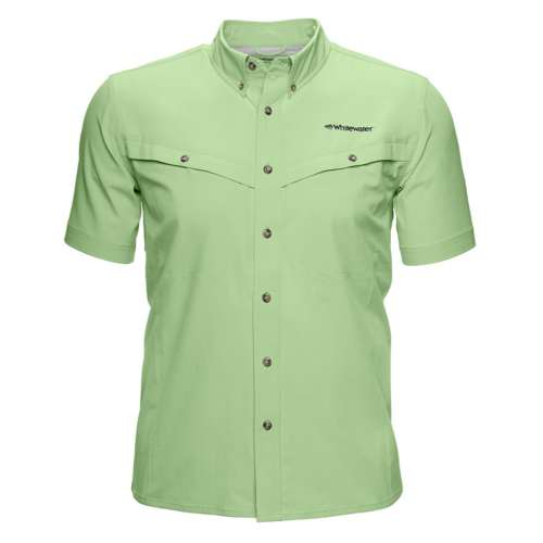 Whitewater Rapids T-Shirt,Button Up