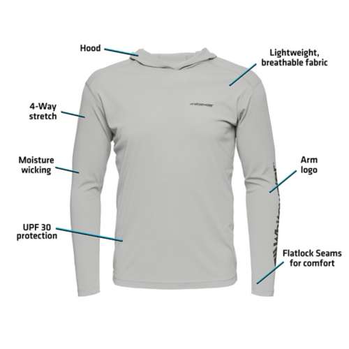 Whitewater Lightweight Tech Long Sleeve Hooded T-Shirt