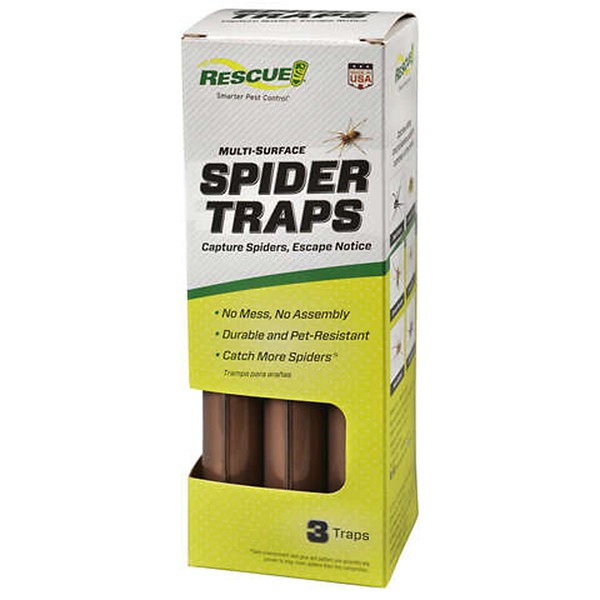 RESCUE Spider Killer Trap - 3 Pack - RESCUE