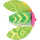 Metallic Lime Pink Tiger/Chartreuse Wings