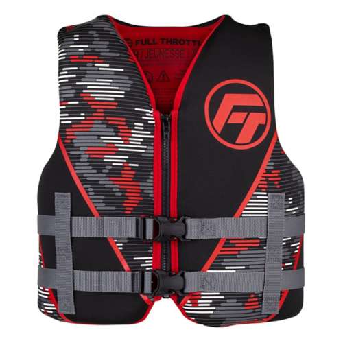 Kids' Full Throttle Rapid Dry Life Jacket