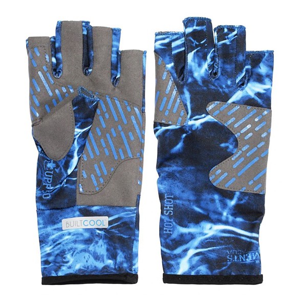 Hot Shot Reinforced Fingerless Fishing Gloves product image
