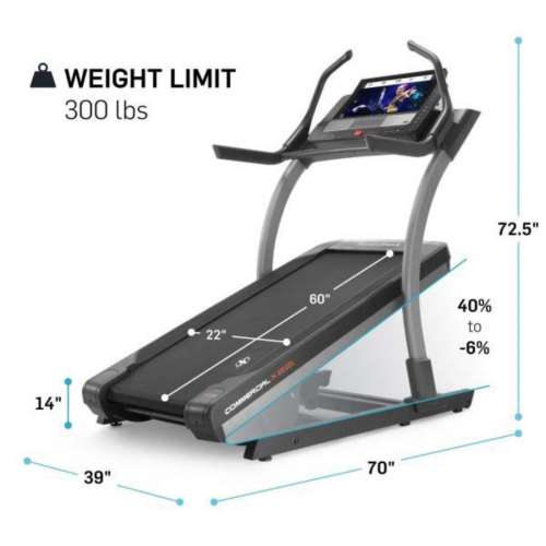 NordicTrack X22i Incline Trainer Treadmill