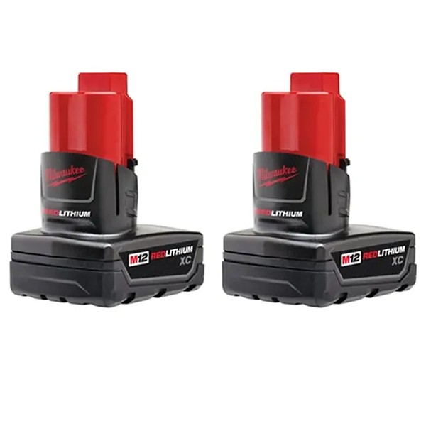 Milwaukee M12 REDLITHIUM XC Battery Pack (2 Pack)