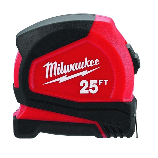Milwaukee Compact Tape Measure - 25 ft