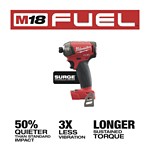 Milwaukee M18 FUEL Surge 1/4 in Impact Driver - Tool Only - Thumbnail 2 of 6