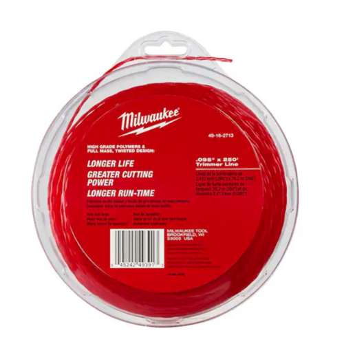 Milwaukee 0.095 in x 250 ft Trimmer Line
