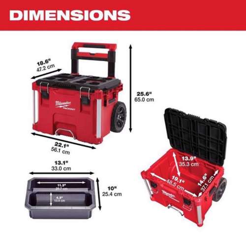 Milwaukee Packout Rolling Tool Box | SCHEELS.com