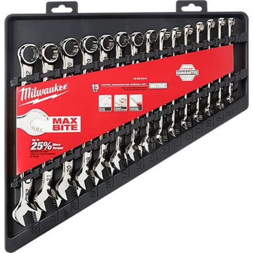 Milwaukee 15 piece ratcheting wrench online set
