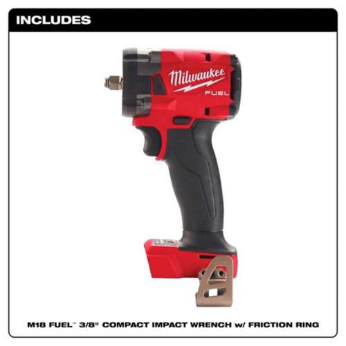 Milwaukee M18 FUEL 3/8 in Brushless Compact Impact Wrench - Tool Only