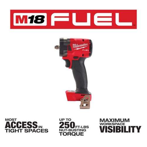 Milwaukee M18 FUEL 3/8 in Brushless Compact Impact Wrench - Tool Only