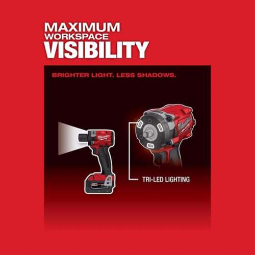 Milwaukee M18 FUEL 3/8 in Brushless Compact Impact Wrench - Tool Only