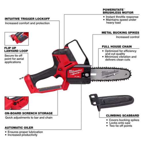 Milwaukee M18 FUEL Hatchet Pruning Saw - Tool Only
