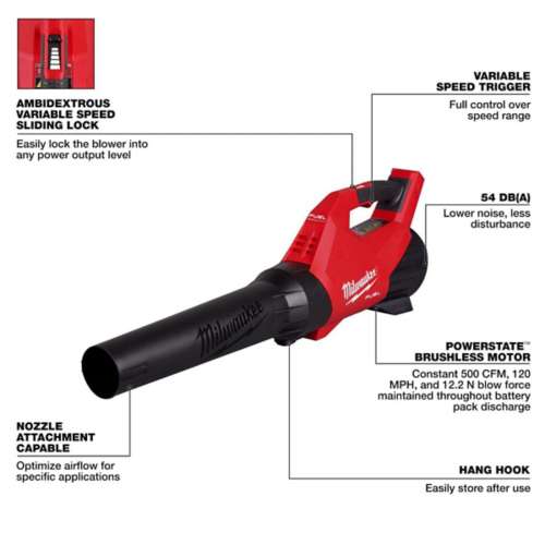 Milwaukee M18 FUEL Leaf Blower - Tool Only