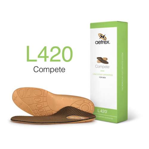 Adult Aetrex Men's Complete Posted Orthotics Insoles