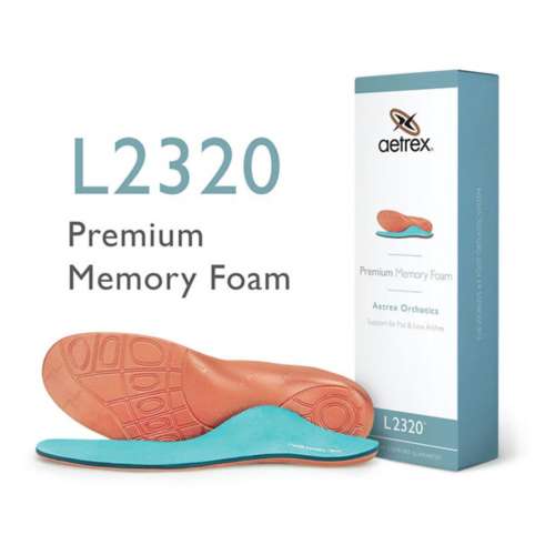 Adult Aetrex Premium Memory Foam Posted Insoles