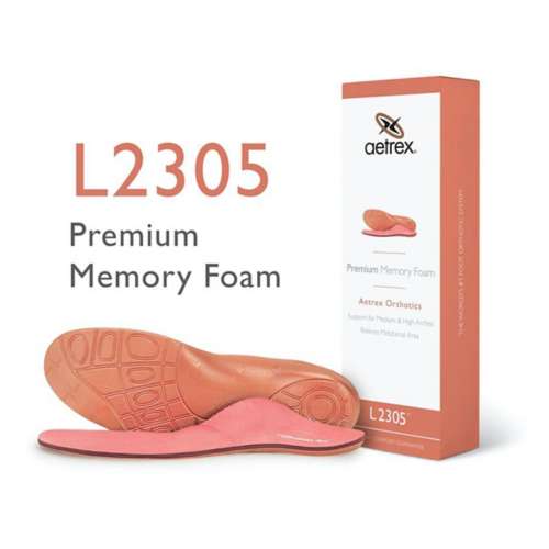 Women's Aetrex Premium Memory Foam With Metatarsal Support Insoles