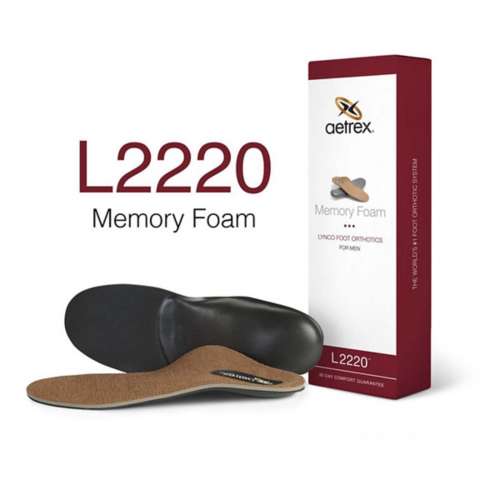 Adult Aetrex Aextrex Memory Foam Posted Insoles
