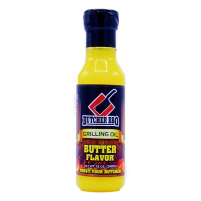 Butcher BBQ Butter Flavor Grilling Oil