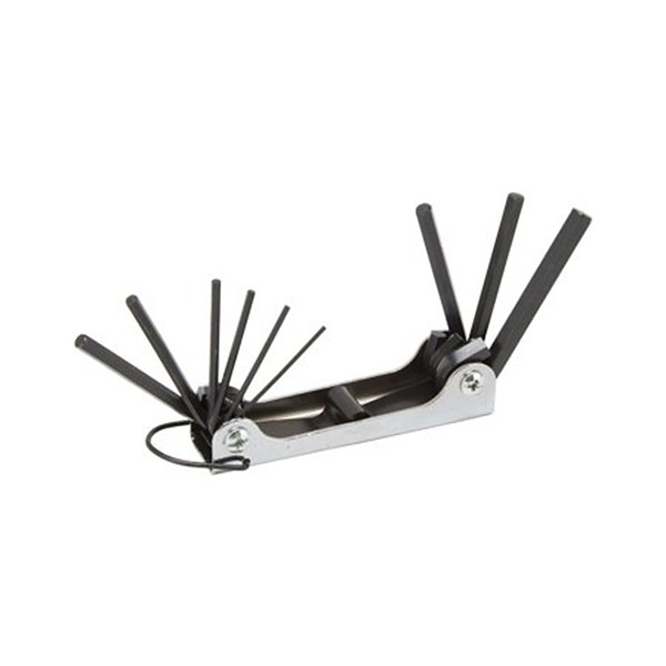 Vulcan Fold Up Hex Key Set - 9 Piece