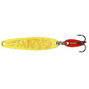 2 Packs Johnson Rattlin’ Scout Spoon 3/16oz Black Gold Ice Fishing Jig