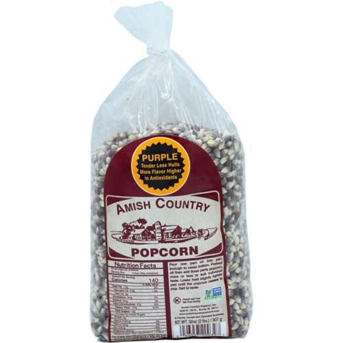 Amish Country Popcorn Purple 2 Lb
