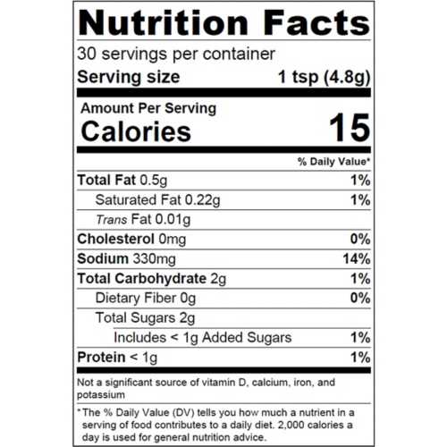 Amish Country Cheddar Cheese Seasoning