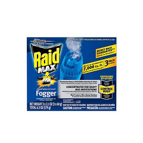 Raid MAX Insect Killer Fogger - Raid