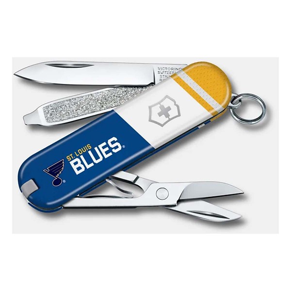 Swiss Army Classic SD NHL Edition St. Louis Blues Pocket Knife - Swiss Army