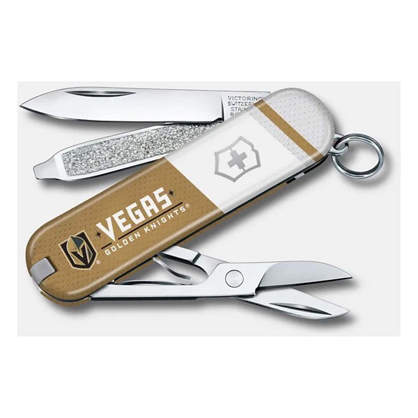 Swiss Army Classic SD NHL Edition Vegas Golden Knights Pocket Knife - Swiss Army