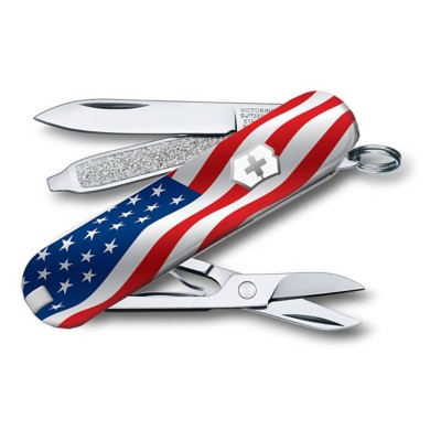 Swiss Army US Flag Classic SD Pocket Knife