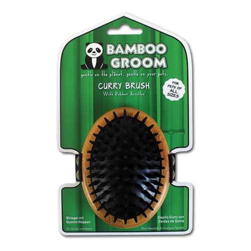 Bamboo Groom Curry Brush