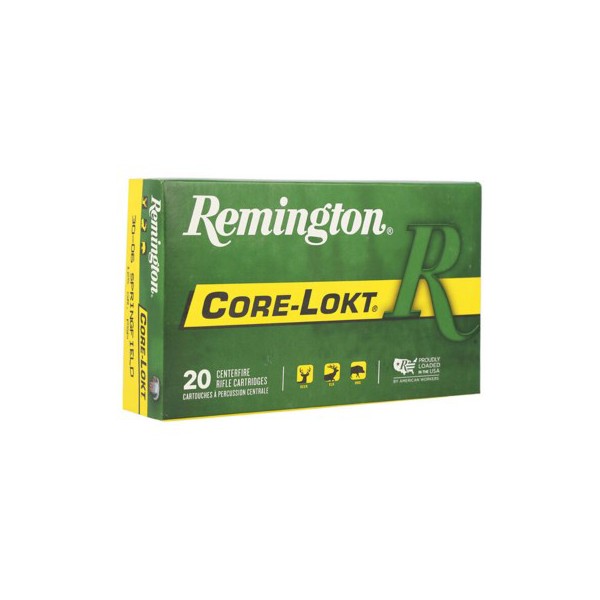 Remington Core-Lokt Pointed Soft Point Rifle Ammunition 20 Round Box product image
