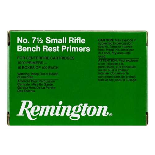 Remington Small Rifle No. 7.5 Bench Rest Primer Brick