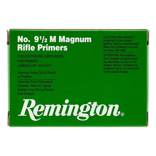 REMINGTON Magnum Rifle No. 9.5 M Primer Brick