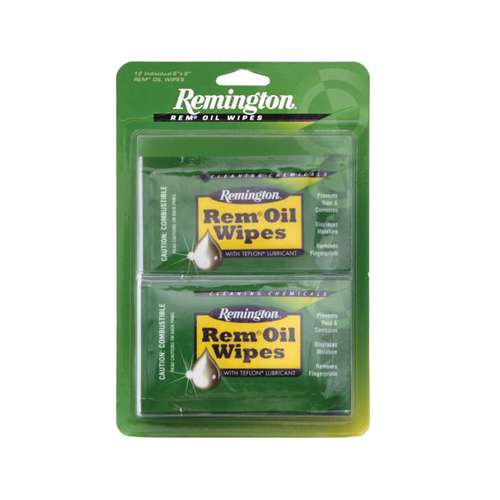 Remington Rem Oil Wipes 12-Pack