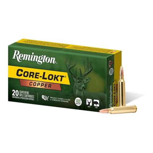 Remington Core-Lokt Copper HP Rifle Ammunition 20 Round Box