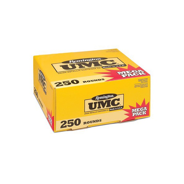 Remington UMC Mega Pack Pistol Ammunition 250 Round Box product image