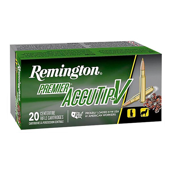 REMINGTON Premier AccuTip-V Rifle Ammunition