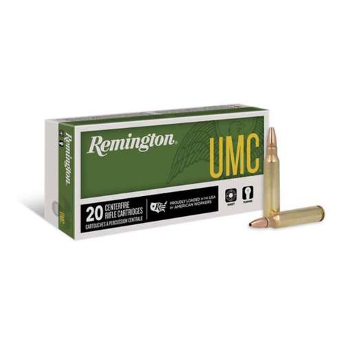 Remington UMC JHP Rifle Ammunition 20 Round Box