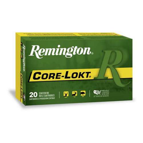 Remington Core-Lokt Soft Point Rifle Ammunition 20 Round Box