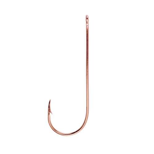 Eagle Claw Aberdeen Light Wire Non-Offset Fishing Hook, Gold
