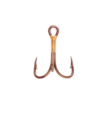 Eagle Claw Bronze Classic Treble Hooks 20 Pack