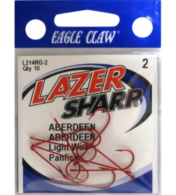 Eagle Claw Lazer Sharp Aberdeen Hooks