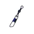 Eagle Claw Barrel Swivel with Safety Snap Assorted 20 Pack