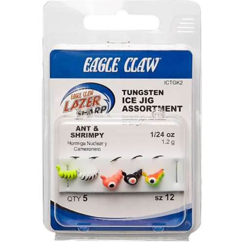 Eagle Claw Tungsten Ice Jig Assortment
